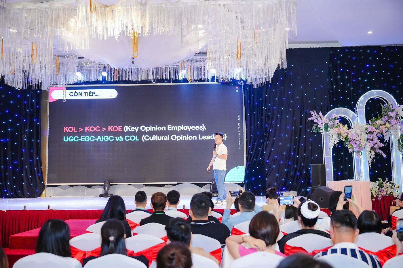 Chương trình đào tạo KOL KOC quy mô hội trường