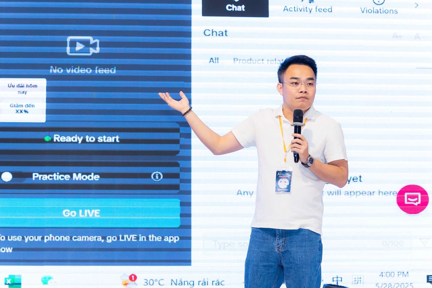 Hướng dẫn thao tác livestream trên TikTok